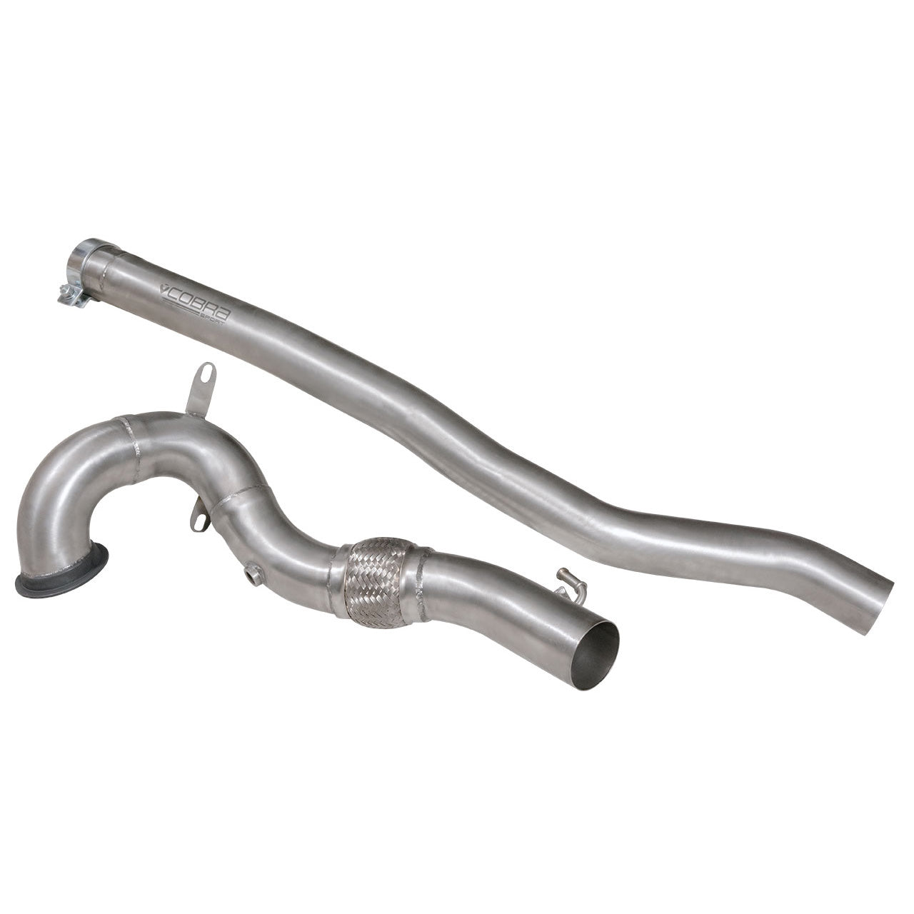 Cobra Sport VW Golf R (Mk7) 2.0 TSI (5G) (12-18) Front Downpipe Performance Exhaust - Wayside Performance 