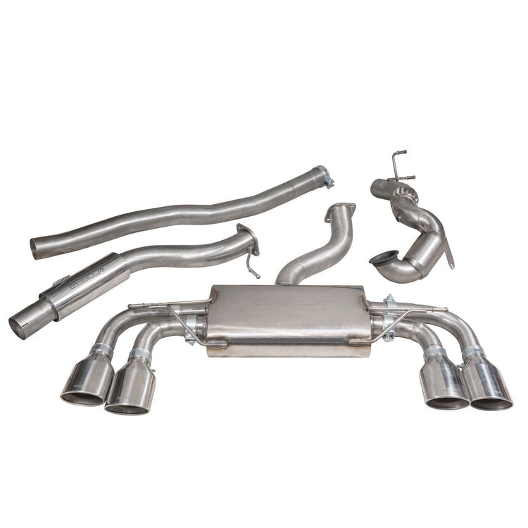 Cobra Sport VW Golf R (Mk7) 2.0 TSI (5G) (12-18) Turbo Back Performance Exhaust - Wayside Performance 