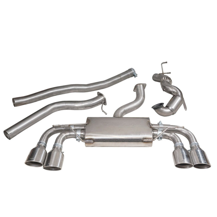 Cobra Sport VW Golf R (Mk7) 2.0 TSI (5G) (12-18) Turbo Back Performance Exhaust - Wayside Performance 