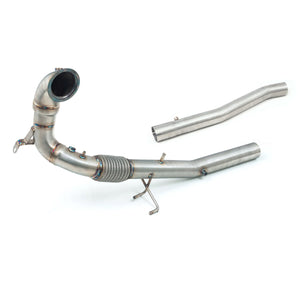 Cobra Sport VW Golf R (Mk8) 2.0 TSI (21>) Front Downpipe Sports Cat / De-Cat Performance Exhaust - Wayside Performance 
