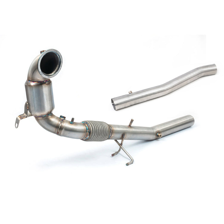 Cobra Sport VW Golf R (Mk8) 2.0 TSI (21>) Front Downpipe Sports Cat / De-Cat Performance Exhaust - Wayside Performance 