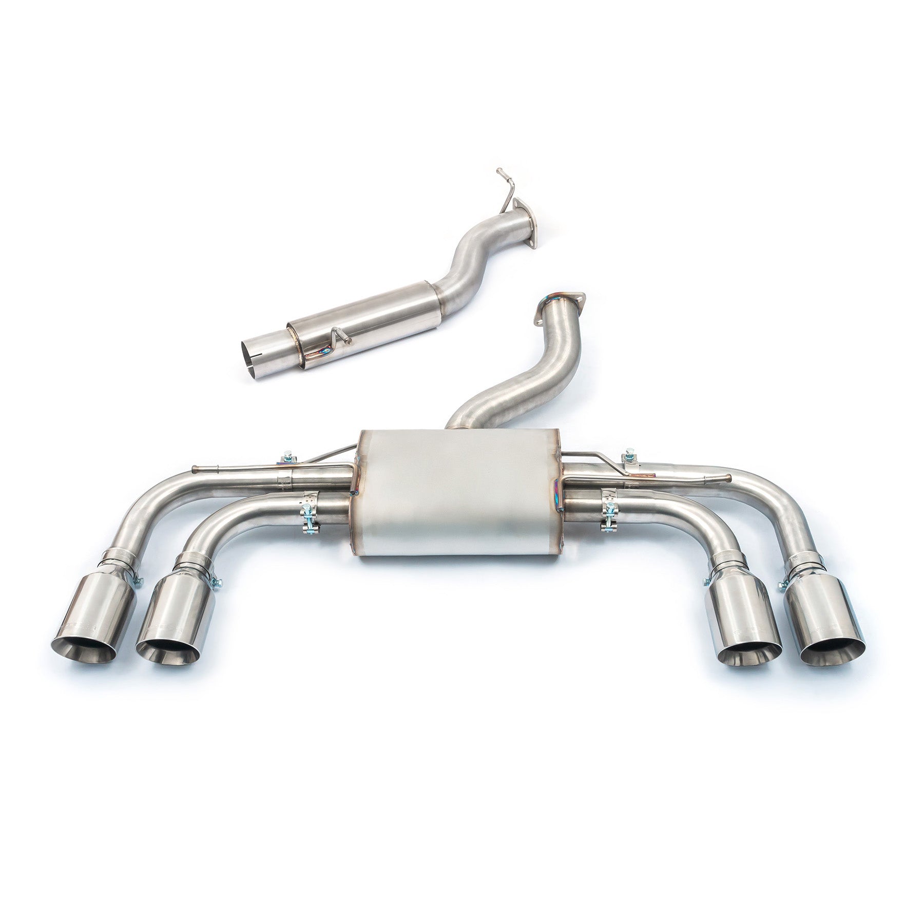 Cobra Sport VW Golf R (Mk8) 2.0 TSI (21>) Race GPF Back Performance Exhaust - Wayside Performance 