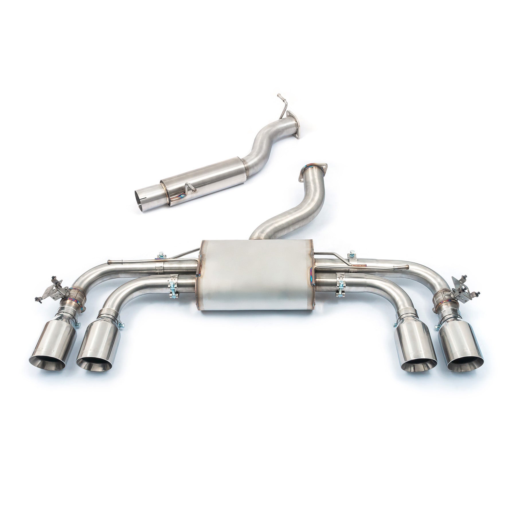 Cobra Sport VW Golf R (Mk8) 2.0 TSI (21>) Race GPF Back Performance Exhaust - Wayside Performance 