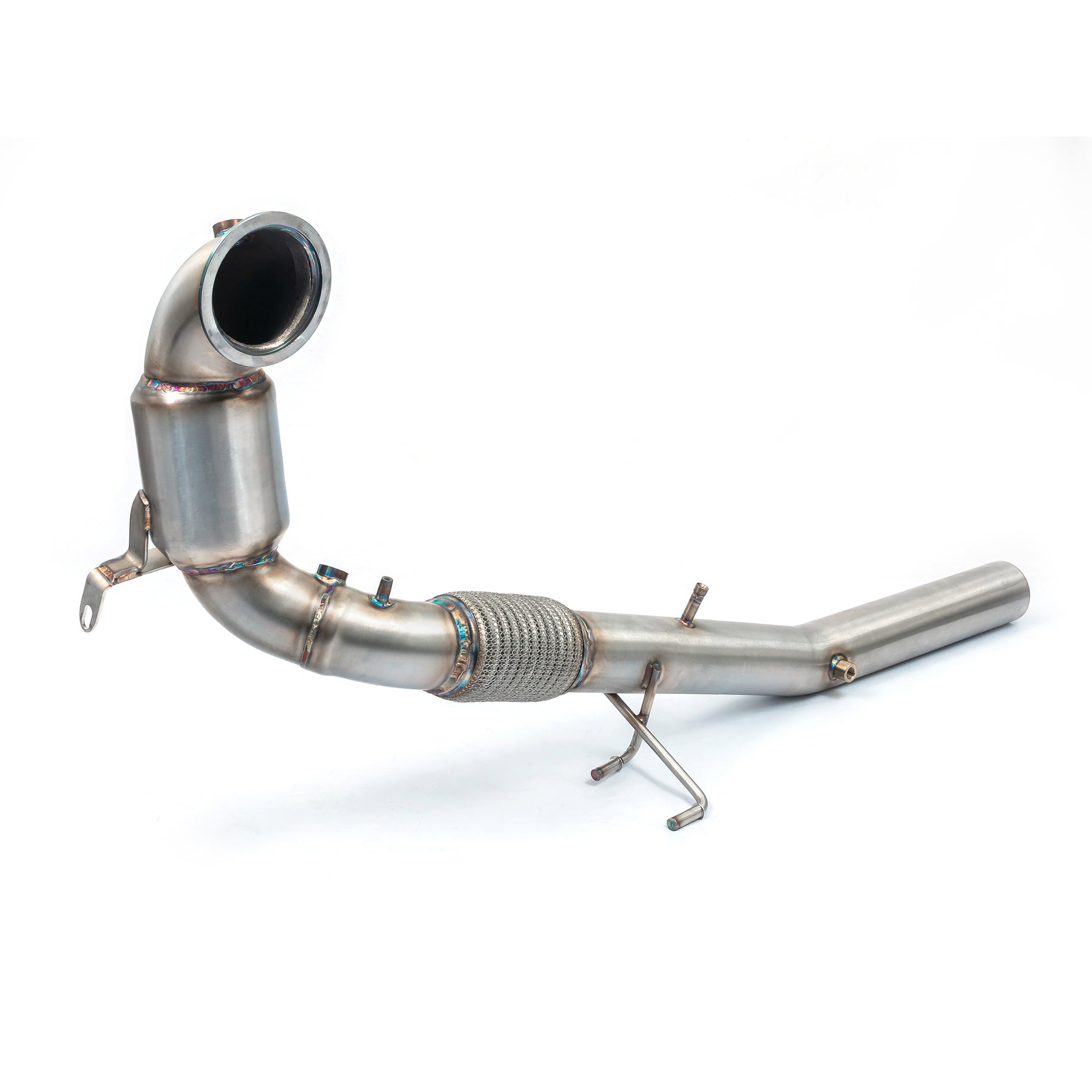 Cobra Sport Audi SQ2 (19>) Front Downpipe Sports Cat / De-Cat Performance Exhaust - Wayside Performance 