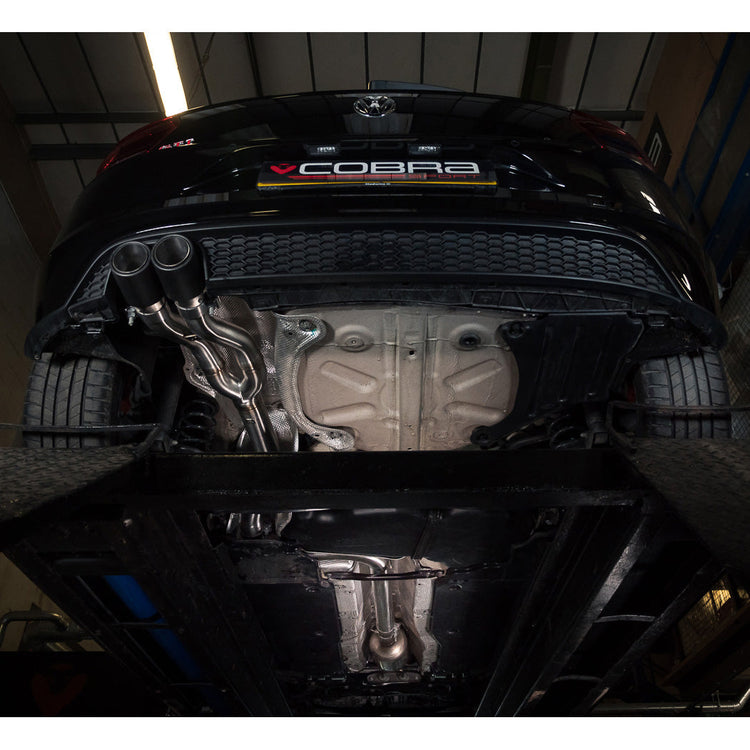 VW Polo GTI (AW) Mk6 2.0 TSI (17>) Rear Box Delete Race GPF Back Performance Exhaust - Wayside Performance 
