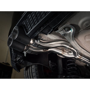 VW Polo GTI (AW) Mk6 2.0 TSI (17>) Rear Box Delete Race GPF Back Performance Exhaust - Wayside Performance 