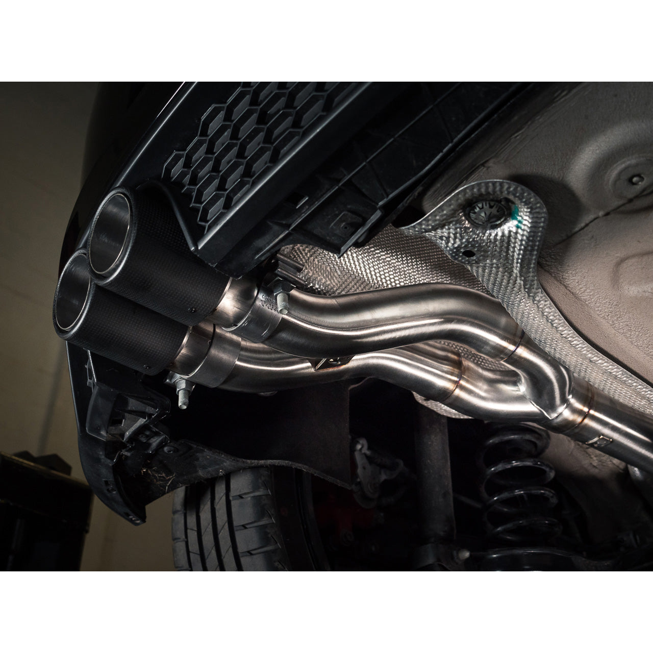 VW Polo GTI (AW) Mk6 2.0 TSI (17-18 Pre-GPF Models) Venom Rear Box Delete Race Cat Back Performance Exhaust - Wayside Performance 