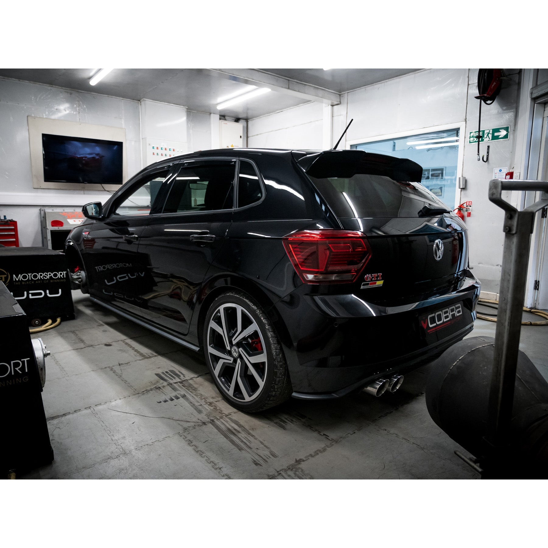 VW Polo GTI (AW) Mk6 2.0 TSI (19>) Turbo Back Performance Exhaust - Wayside Performance 
