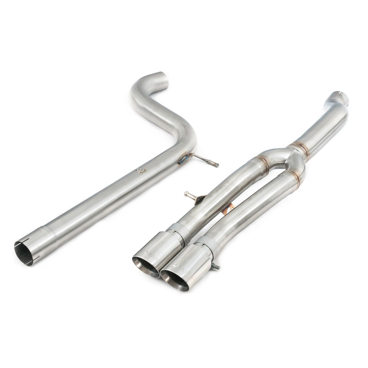 VW Polo GTI (AW) Mk6 2.0 TSI (17>) Rear Box Delete Race GPF Back Performance Exhaust - Wayside Performance 