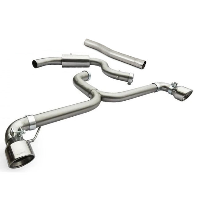 Cobra Sport VW Scirocco R 2.0 TSI (09-18) Venom Box Delete Race Cat Back Performance Exhaust - Wayside Performance 