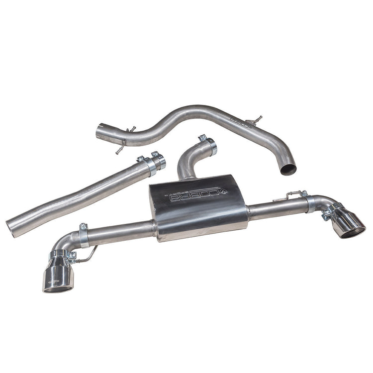 Cobra Sport VW Golf GT (MK6) 2.0 TDi 140PS (5K) (09-13) GTI Style Cat Back Performance Exhaust - Wayside Performance 