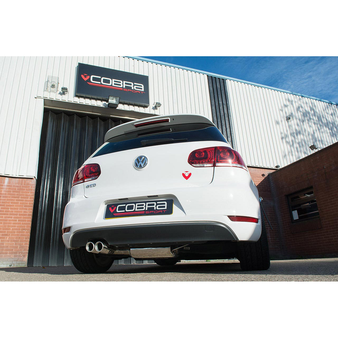 Cobra Sport VW Golf GT (MK6) 2.0 TDi 140PS (5K) (09-13) Cat Back Performance Exhaust - Wayside Performance 