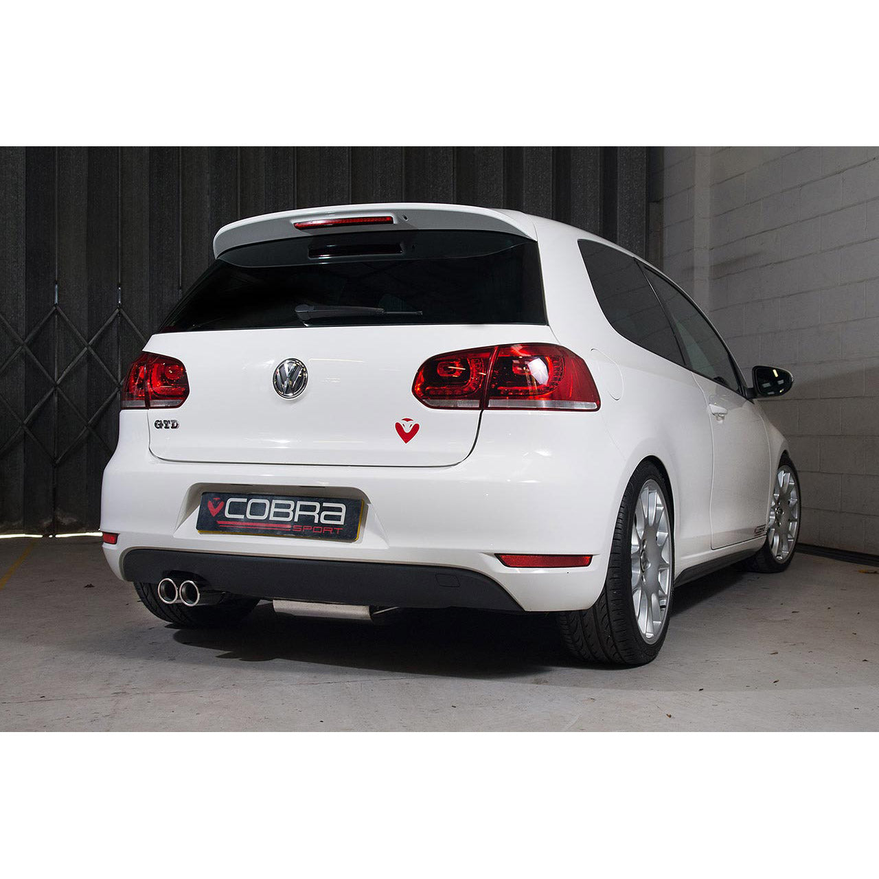 Cobra Sport VW Golf GT (MK6) 2.0 TDi 140PS (5K) (09-13) Cat Back Performance Exhaust - Wayside Performance 