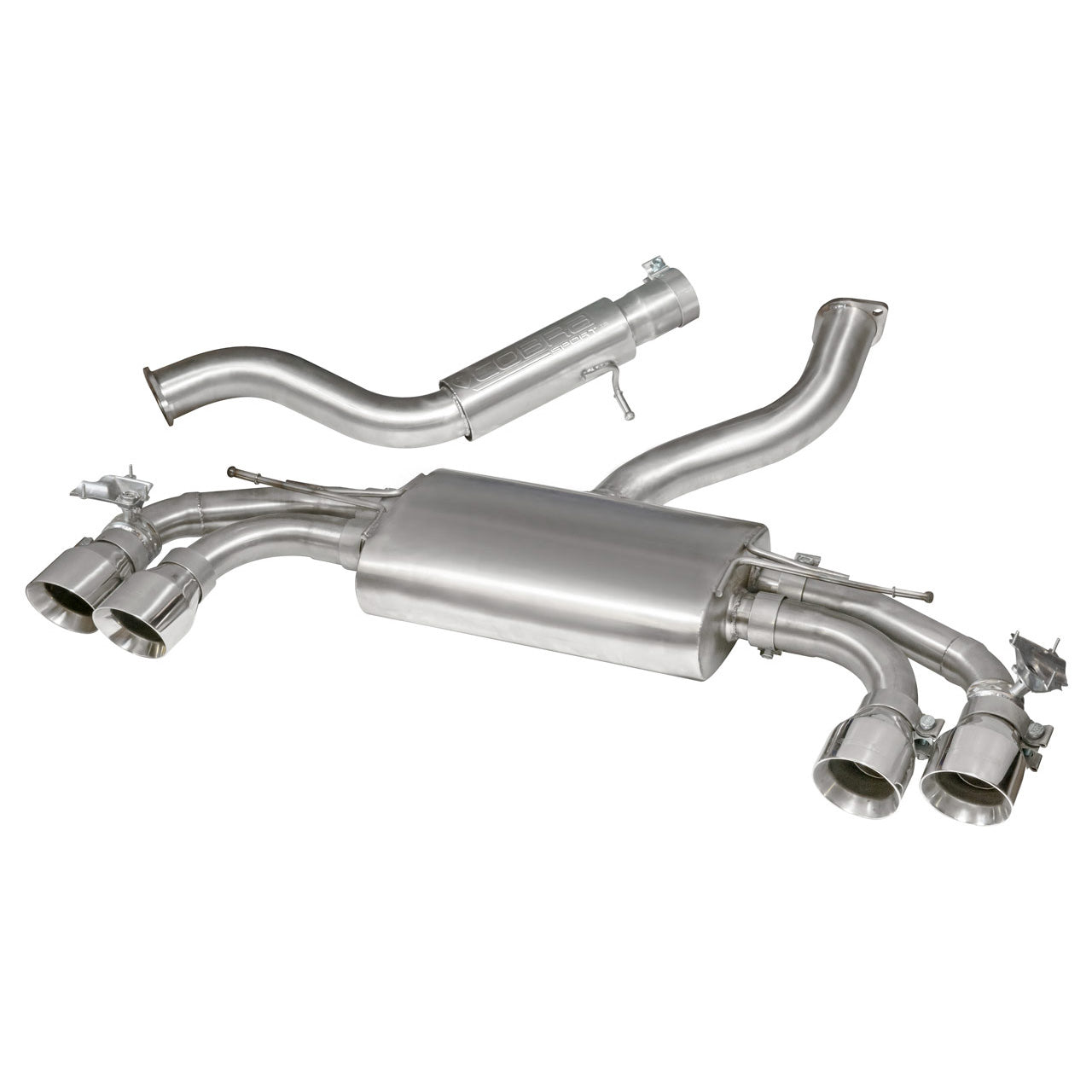 Cobra Sport Audi TTS (Mk3) 2.0 TFSI Cat Back Performance Exhaust - Wayside Performance 