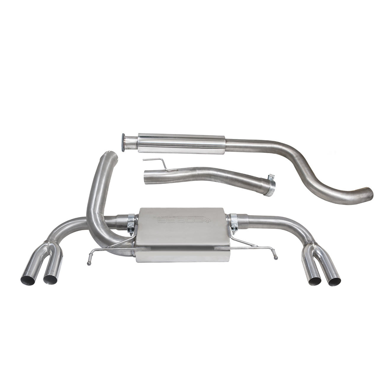 Vauxhall Astra J VXR (12-19) Cat Back Sports Exhaust System - Wayside Performance 