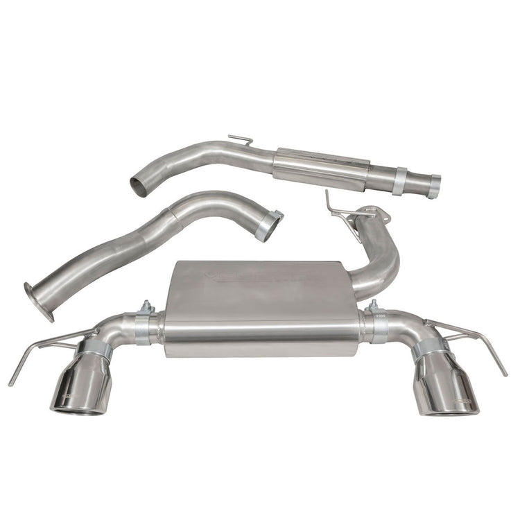Vauxhall Corsa E VXR (15-18) Centre and Rear Performance Exhaust - Wayside Performance 