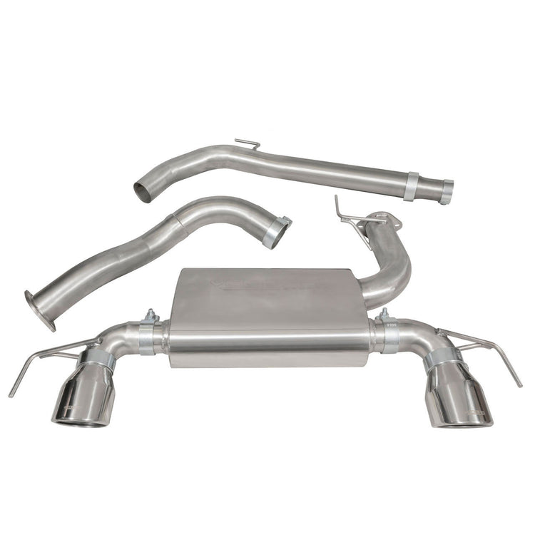 Vauxhall Corsa E VXR (15-18) Centre and Rear Performance Exhaust - Wayside Performance 