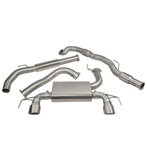 Vauxhall Corsa E VXR (15-18) Turbo Back Performance Exhaust - Wayside Performance 