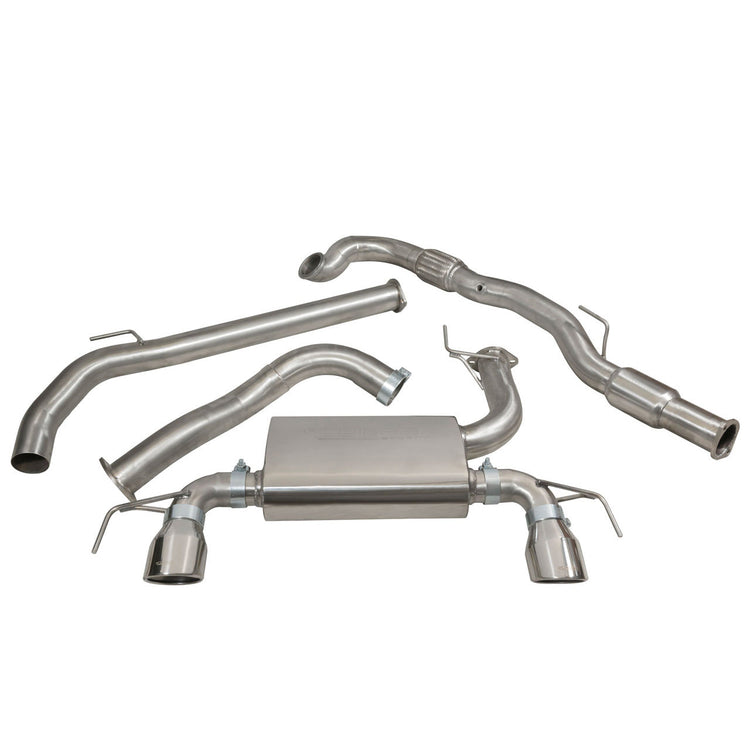 Vauxhall Corsa E VXR (15-18) Turbo Back Performance Exhaust - Wayside Performance 