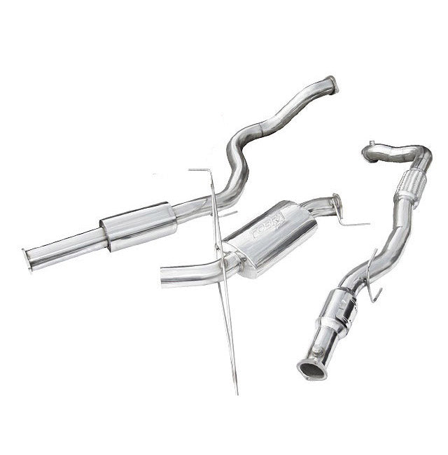 Vauxhall Corsa D VXR (07-09) Turbo Back Performance Exhaust - Wayside Performance 