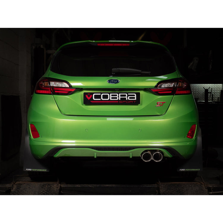 Cobra Sport Ford Fiesta (Mk8.5) (2022-23) ST GPF-Back Valved Performance Exhaust - Wayside Performance 