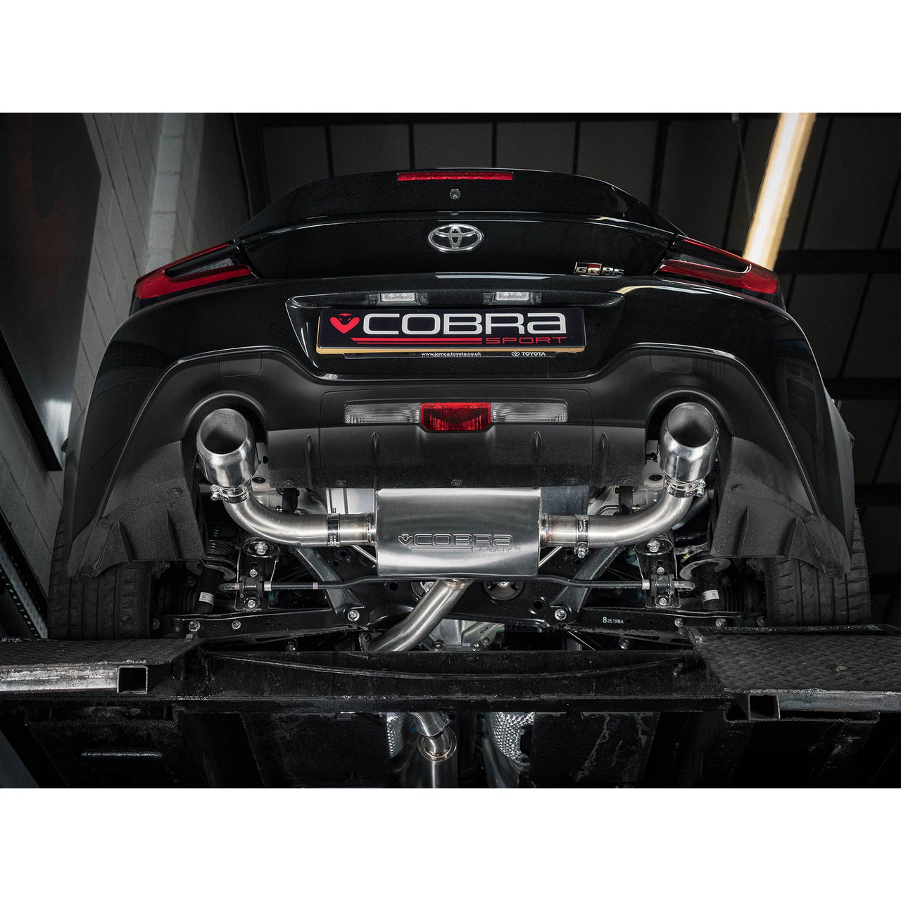 Cobra Sport Subaru BRZ 2.4L (22>) Secondary Cat Back Performance Exhaust - Wayside Performance 