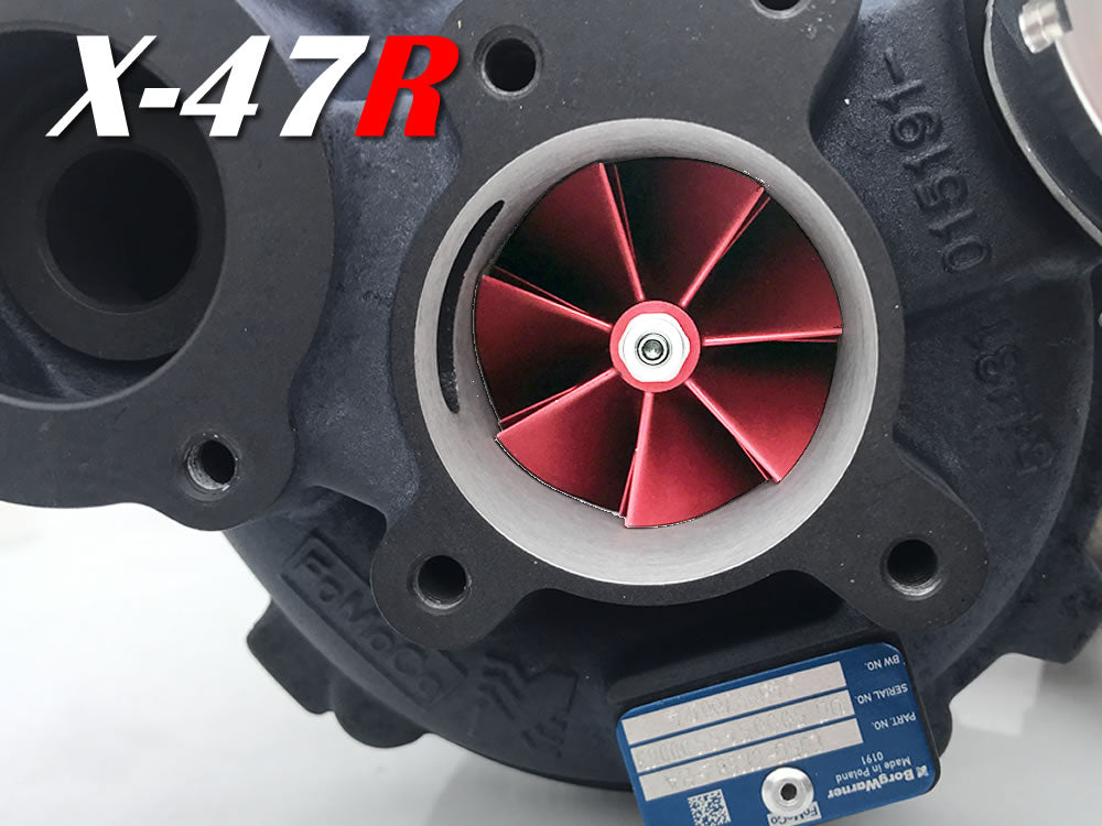 X-47R Hybrid Turbo for Fiesta ST MK7 ST180 1.6 Ecoboost Turbo and Elbow - Wayside Performance 