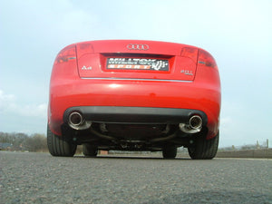 Milltek Cat-Back Exhaust for Audi A4 2.0 TFSI B7 Quattro and DTM - Wayside Performance 