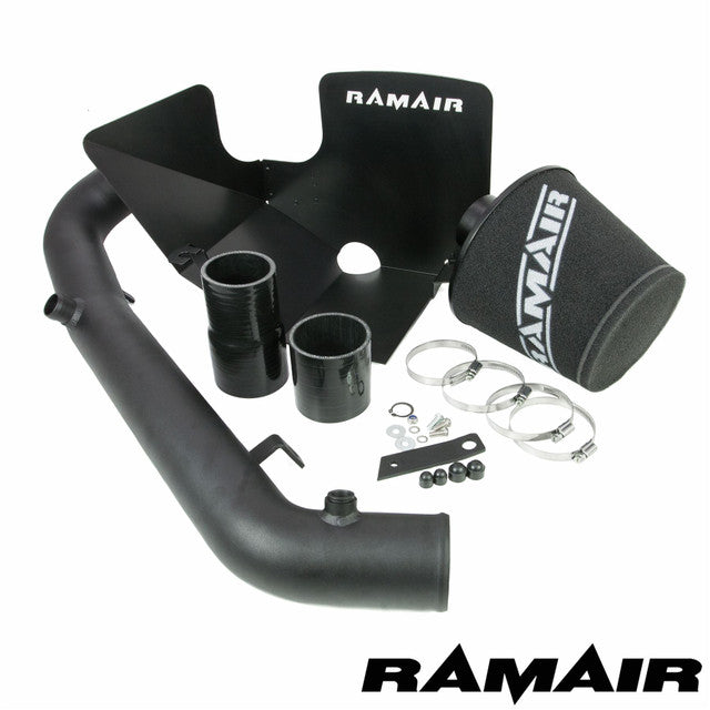 JSK-115-TWIST - Ford Focus ST 250 MK3 2.0T 2015 onwards Air Filter Heat Shield Crossover Hard Pipe Induction Kit - Wayside Performance 