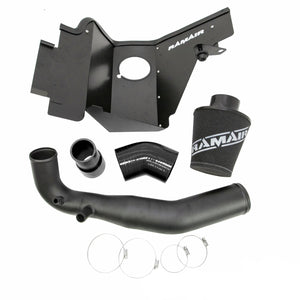 Ford Mustang 2.3 Ecoboost Jet Stream Foam Air Filter Heat Shield Hard Pipe Induction Kit - Wayside Performance 