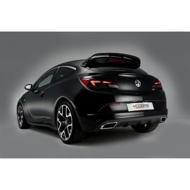 Vauxhall Astra J VXR (12-19) Venom Box Delete Cat Back Performance Exhaust - Wayside Performance 