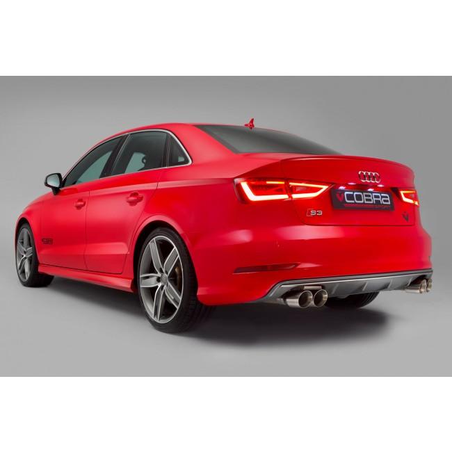 Cobra Sport Audi S3 (8V) Saloon (Non-Valved) (13-18) Turbo Back Performance Exhaust - Wayside Performance 