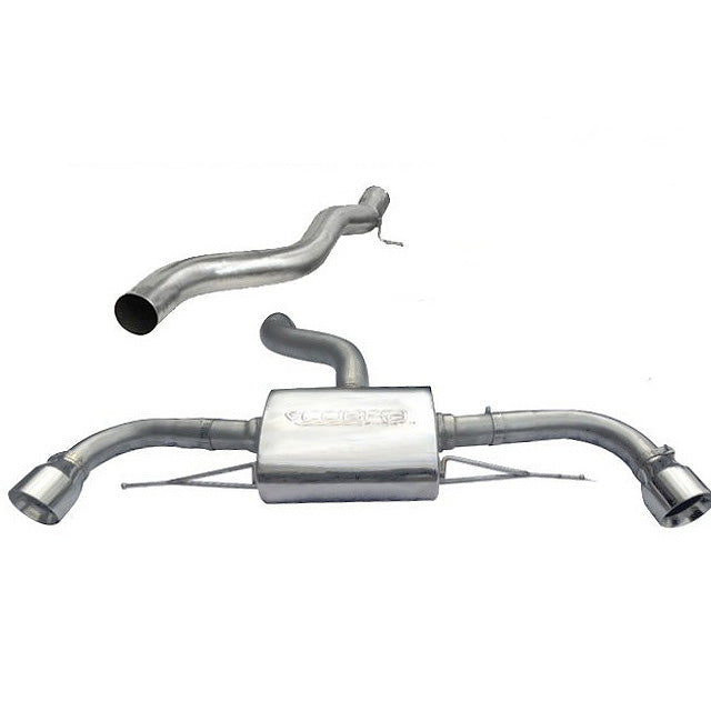 Cobra Sport Audi TT (Mk2) 3.2 V6 Coupe (2007-11) Cat Back Performance Exhaust - Wayside Performance 