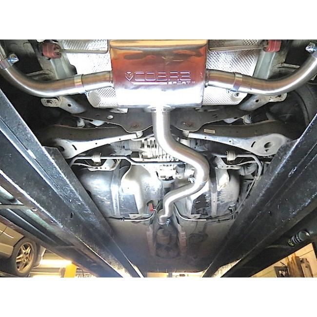 Cobra Sport Audi TT (Mk2) 3.2 V6 Coupe (2007-11) Cat Back Performance Exhaust - Wayside Performance 