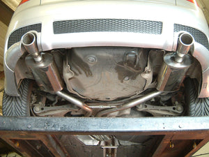Milltek Cat-Back Exhaust for Audi A4 1.8T (B6) Quattro - Wayside Performance 