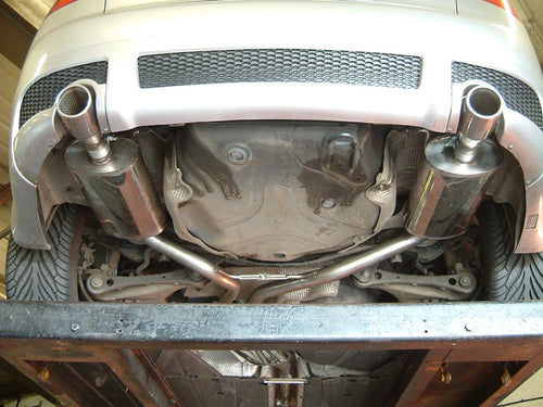 Milltek Cat-Back Exhaust for Audi A4 1.8T (B6) Quattro - Wayside Performance 