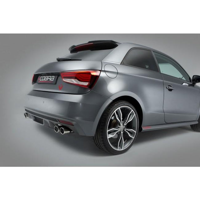 Cobra Sport Audi S1 Cat Back Performance Exhaust - Wayside Performance 