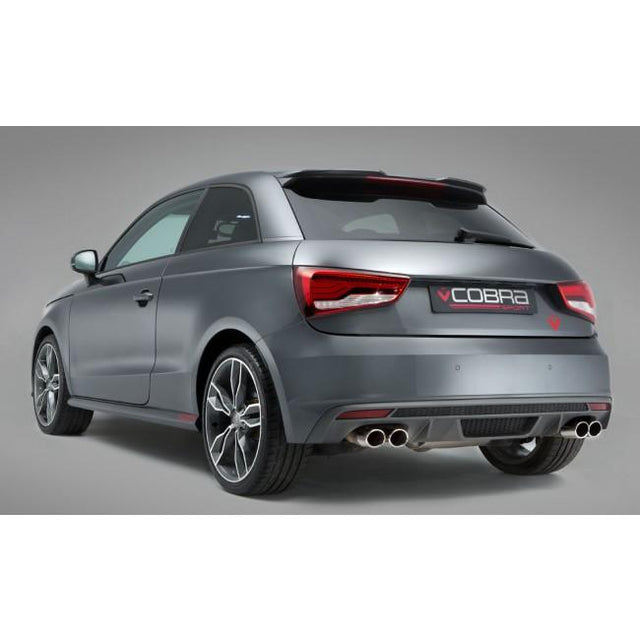Cobra Sport Audi S1 Cat Back Performance Exhaust - Wayside Performance 