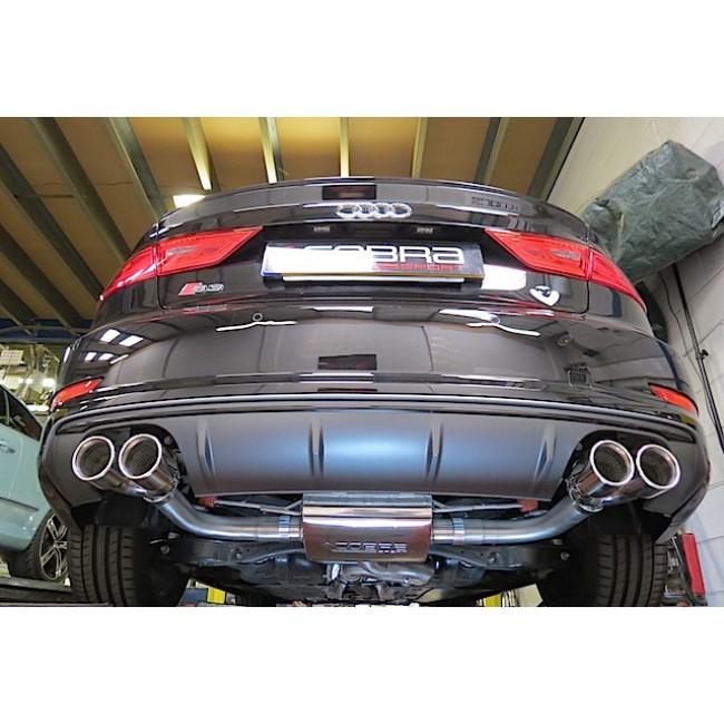 Cobra Sport Audi S3 (8V) Saloon (Non-Valved) (13-18) Turbo Back Performance Exhaust - Wayside Performance 
