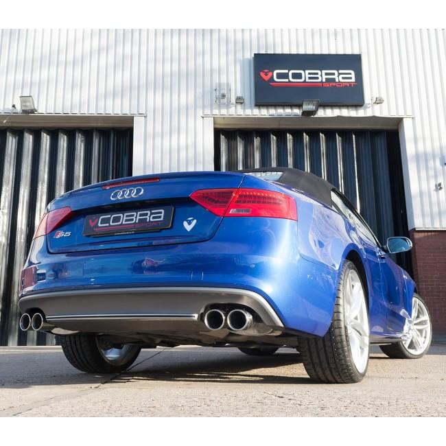 Cobra Sport Audi S5 3.0 TFSI (B8/8.5) Coupe & Cabriolet Rear Box Section Performance Exhaust - Wayside Performance 