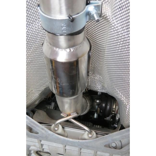 Cobra Sport Audi TT (Mk2) 1.8/2.0 TFSI (2WD) 2011-14 Front Downpipe Sports Cat / De-Cat Performance Exhaust - Wayside Performance 