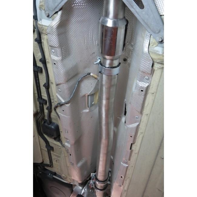 Cobra Sport Audi TT (Mk2) 1.8/2.0 TFSI (2WD) (2007-11) Front Downpipe Sports Cat / De-Cat Performance Exhaust - Wayside Performance 