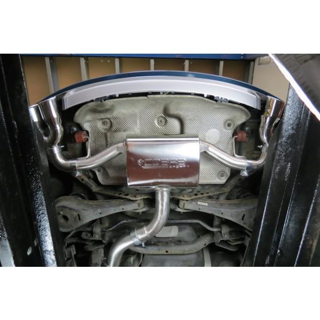 Cobra Sport Audi TT (Mk2) 1.8/2.0 TFSI (2WD) (2007-11) Turbo Back Performance Exhaust - Wayside Performance 