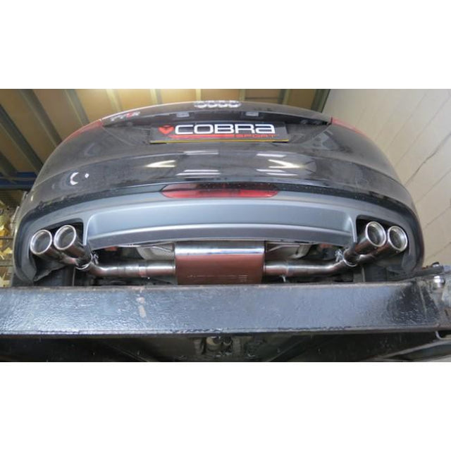 Cobra Sport Audi TTS (Mk2) Quattro Cat Back Performance Exhaust - Wayside Performance 