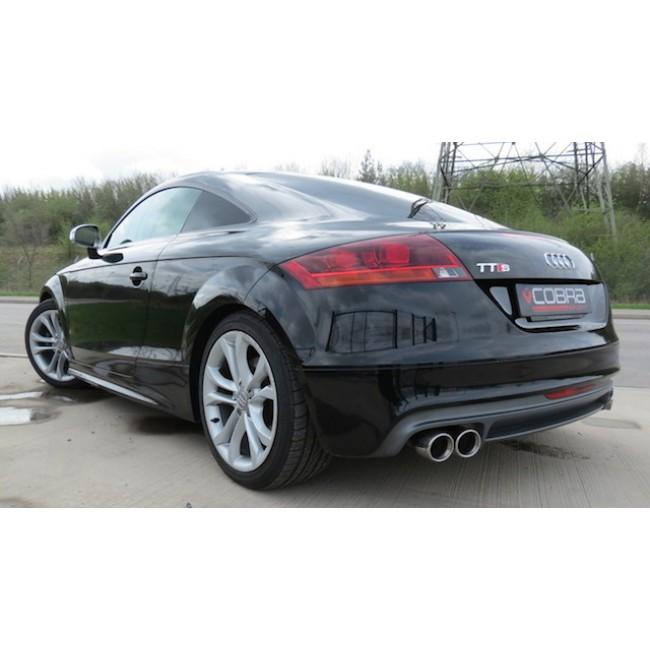 Cobra Sport Audi TTS (Mk2) Quattro Cat Back Performance Exhaust - Wayside Performance 