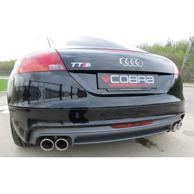 Cobra Sport Audi TTS (Mk2) Quattro Cat Back Performance Exhaust - Wayside Performance 