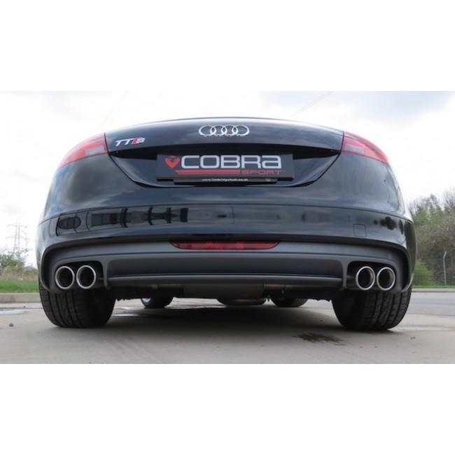 Cobra Sport Audi TTS (Mk2) Quattro Cat Back Performance Exhaust - Wayside Performance 