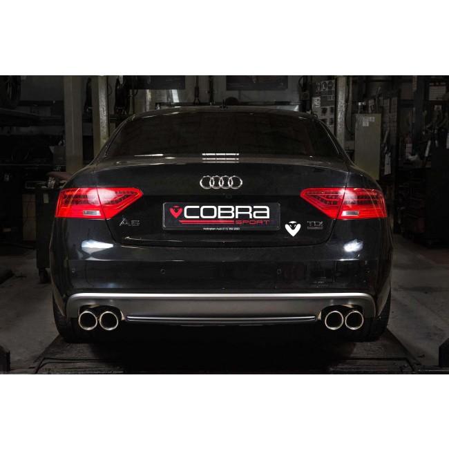 Cobra Sport Audi A5 2.0 TDI Coupe (S-Line) Dual Exit S5 Style Performance Exhaust Conversion - Wayside Performance 