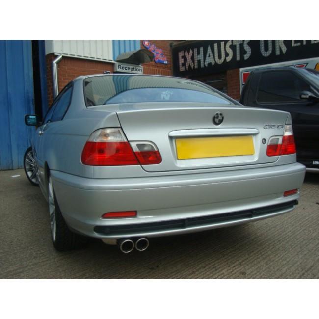 Cobra Sport BMW 323 (E46) Rear Box Performance Exhaust - Wayside Performance 
