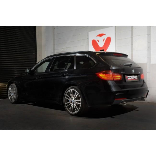 Cobra Sport BMW 320D Diesel (F30/F31) Dual Exit 340i Style Performance Exhaust Conversion - Wayside Performance 
